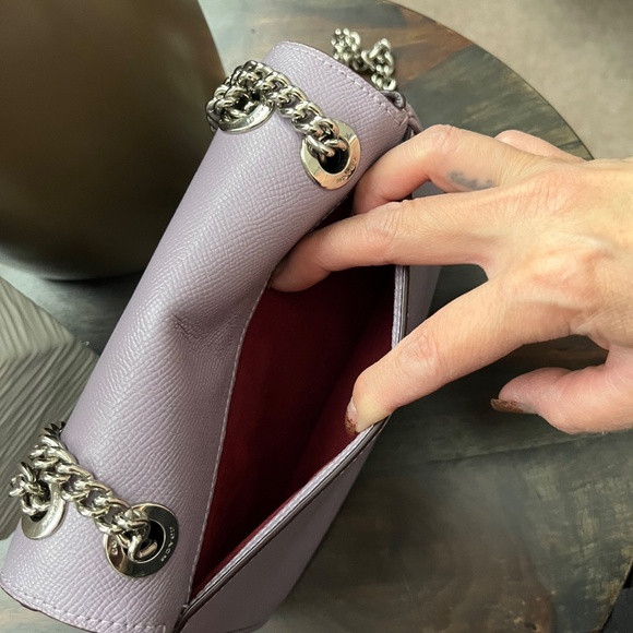 COACH Mini Cassidy Crossbody Shoulder Bag F77974 Purple Lavender - Picture 11 of 16